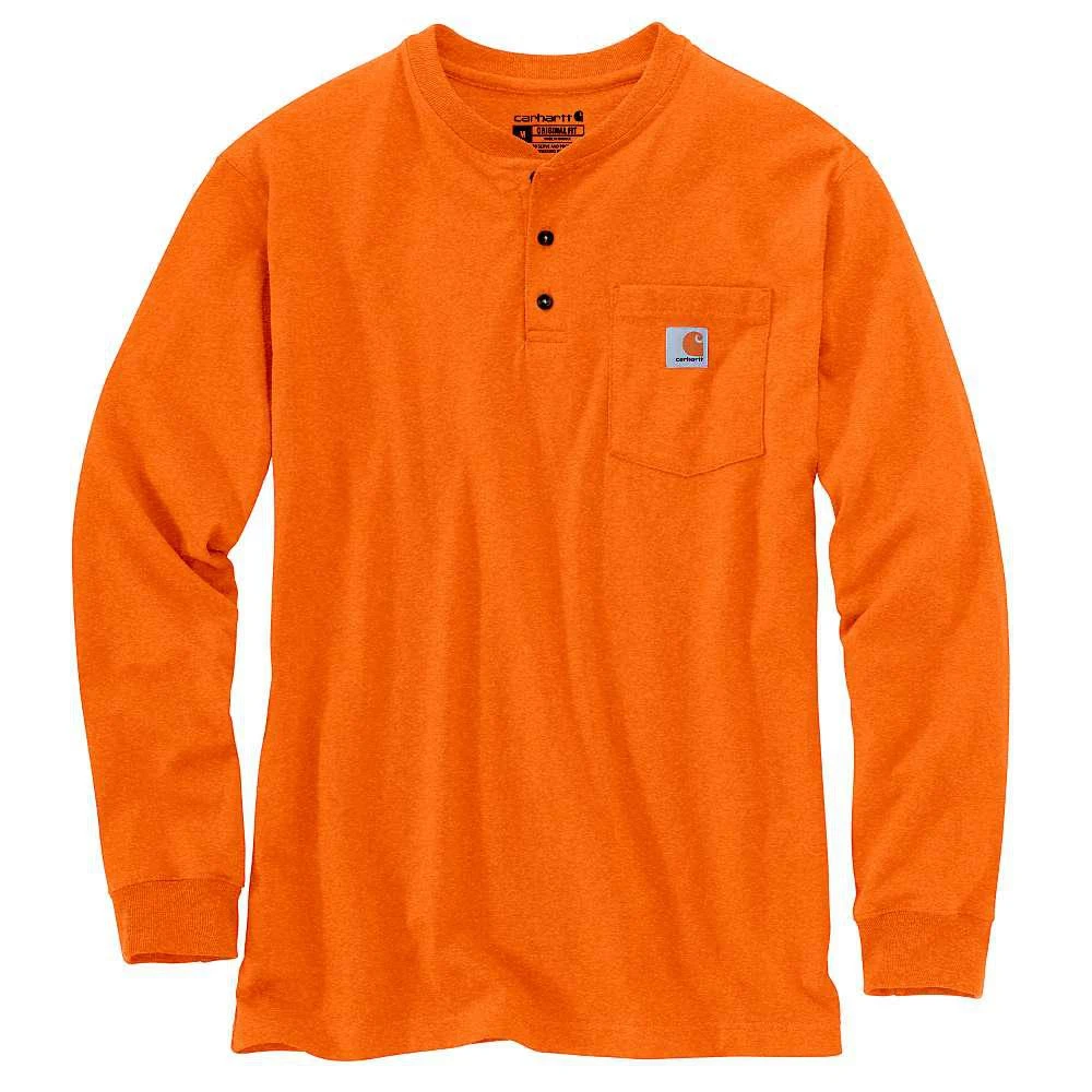 Carhartt Carhartt Men's Workwear Pocket Long Sleeve Henley Top 2