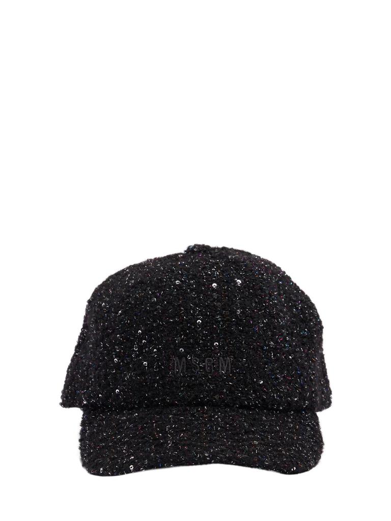 MSGM Tweed Baseball Hat