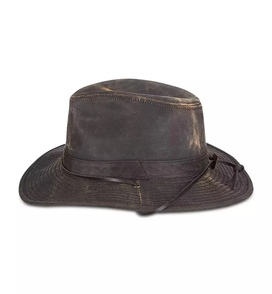 Dorfman Pacific Men's Weathered Big-Brim Safari Hat 3