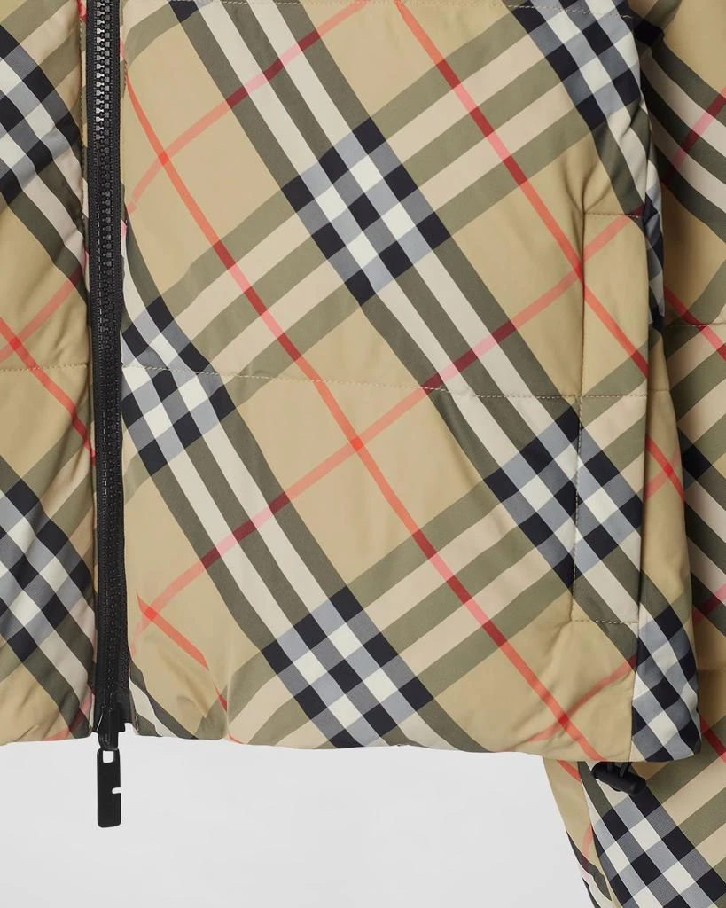 Burberry Reversible Check Short Puffer Jacket 7