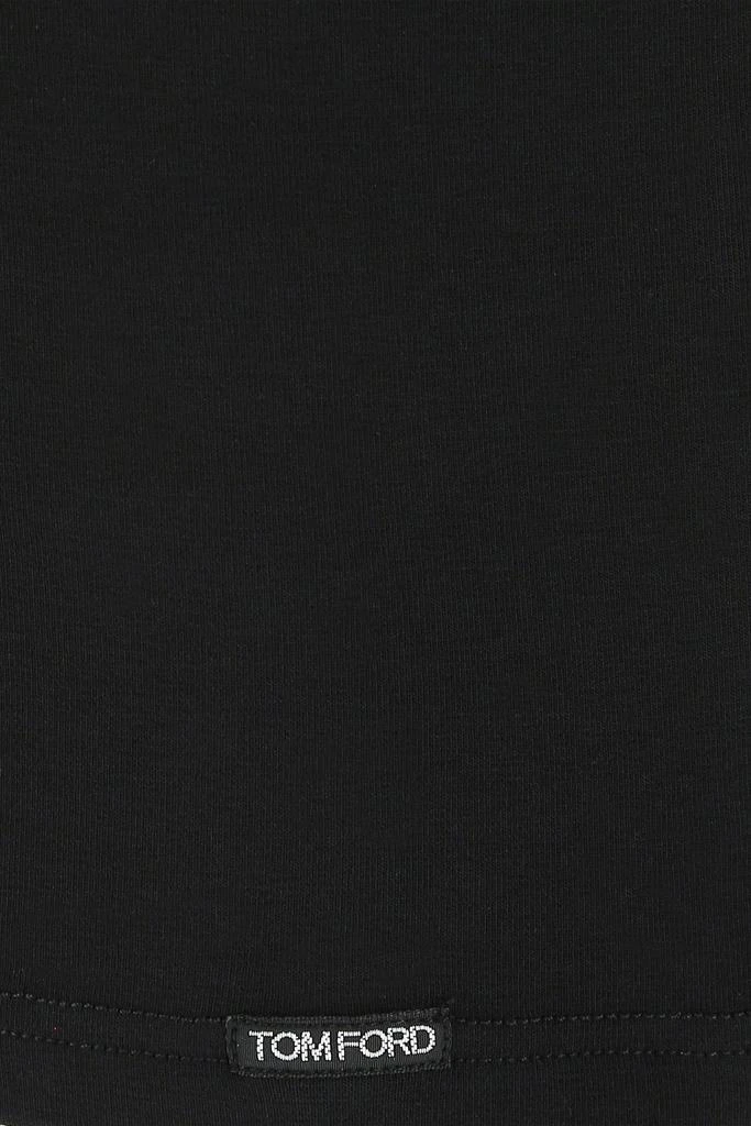 Tom Ford Black stretch cotton t-shirt 3