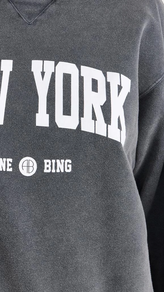 ANINE BING Ramona Sweatshirt University New York 5