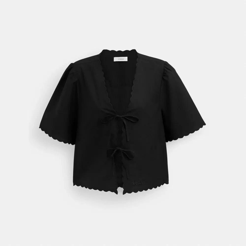 Coach Cotton Set Top In Organic Cotton 1