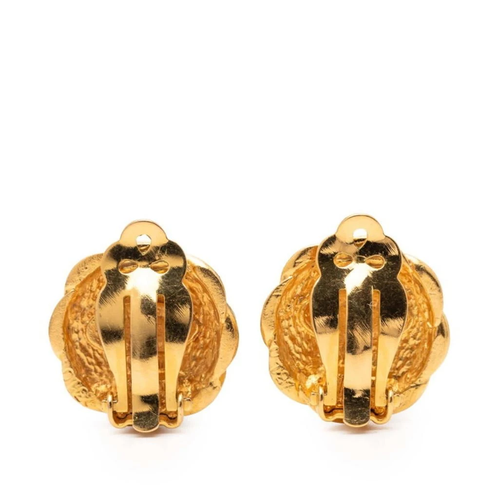 Chanel Plating Clip Earrings (Pre-Owned) 2