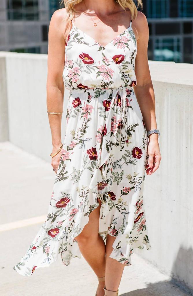 BB Dakota Jack By Bb Dakota - Garden Bloom Printed Maxi Dress
