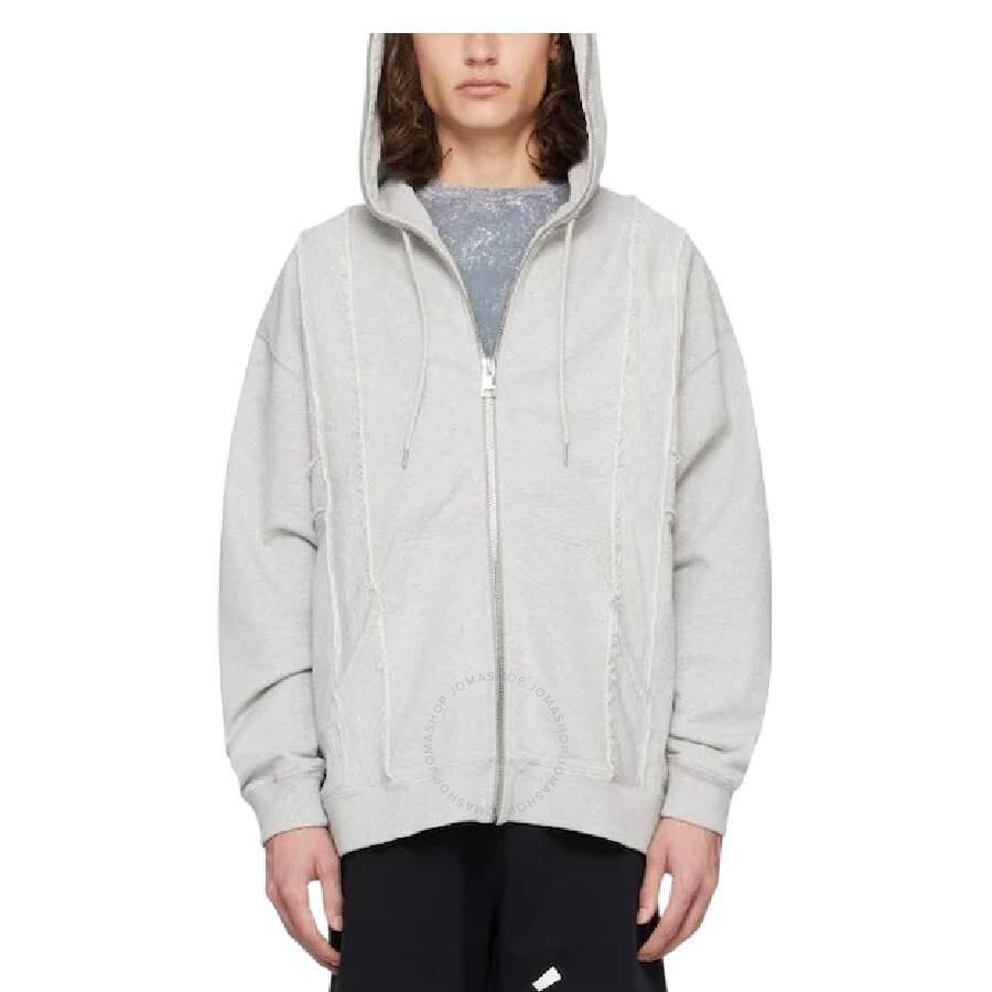 Etudes Hooded Skyline Heather Grey Sweaters