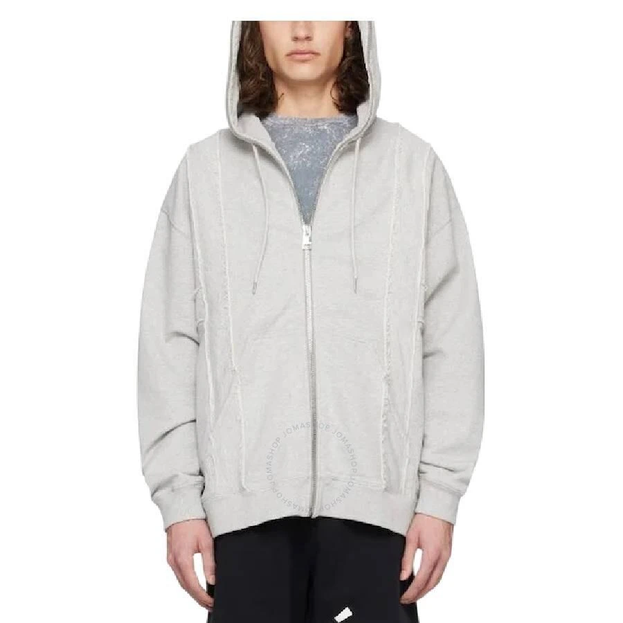 Etudes Hooded Skyline Heather Grey Sweaters 1