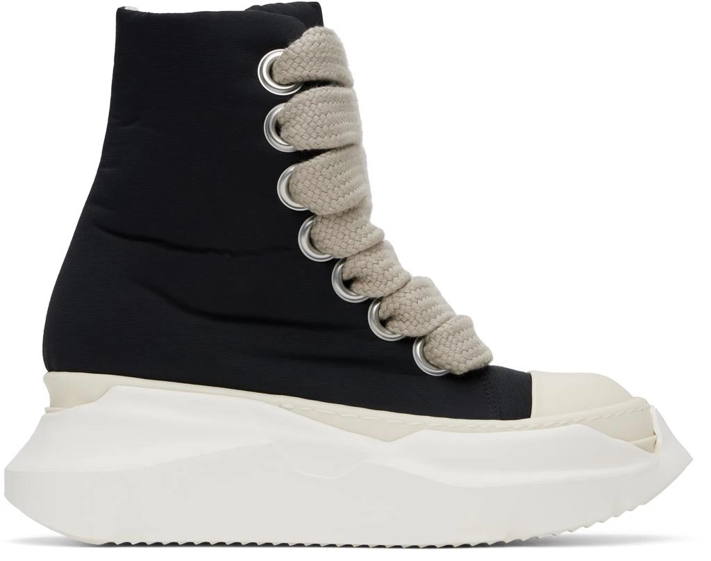 Rick Owens Black Porterville Jumbo Laced Abstract Sneakers 1