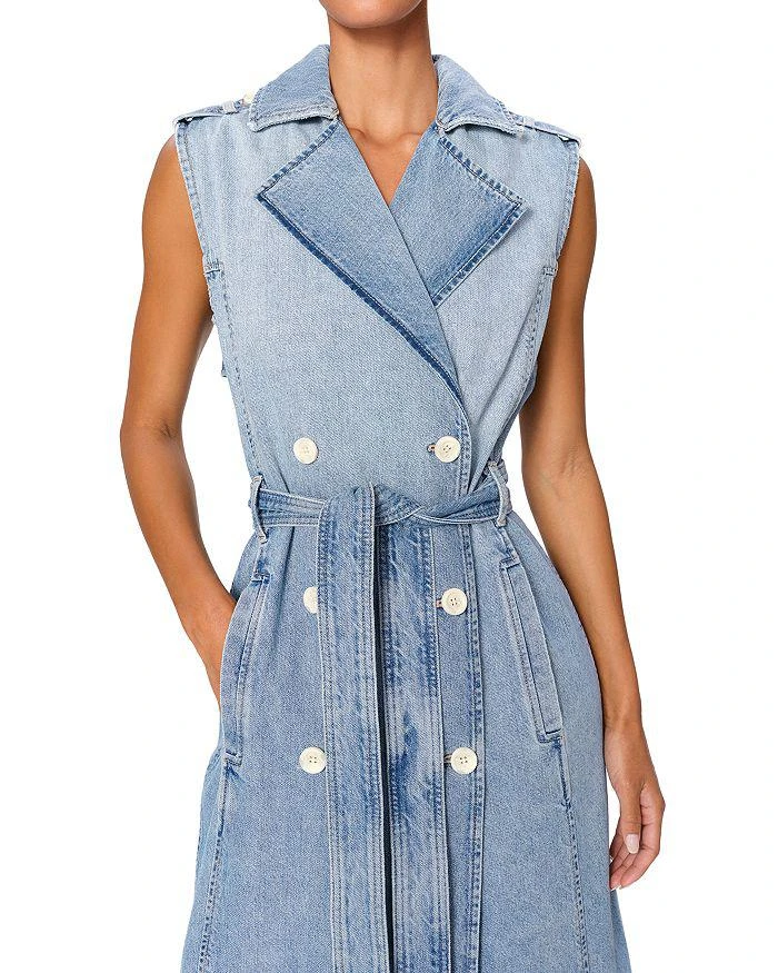 Shop Sleeveless Denim Trench Coat Dress on Sale at BeyondStyle  Get 31%  Off Sleeveless Denim Trench Coat Dress with Limited-Time Flash Deals,  Exclusive Discounts, and Special Offers. Enjoy Unbeatable Savings on