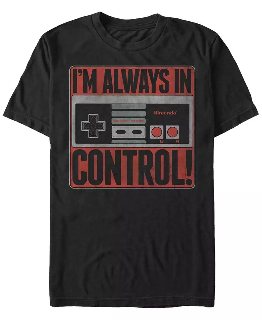 Nintendo Nintendo Men
s NES Controller I
M Always In Control Short Sleeve T-Shirt 1