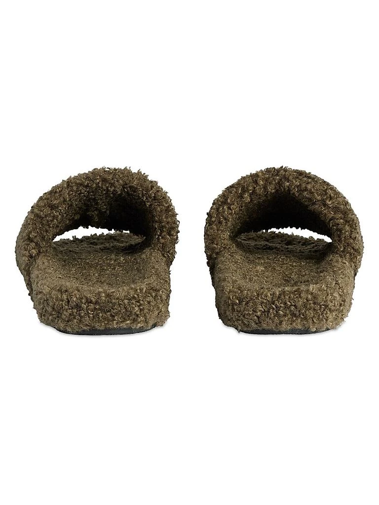 Balenciaga Furry Slide Sandals 5