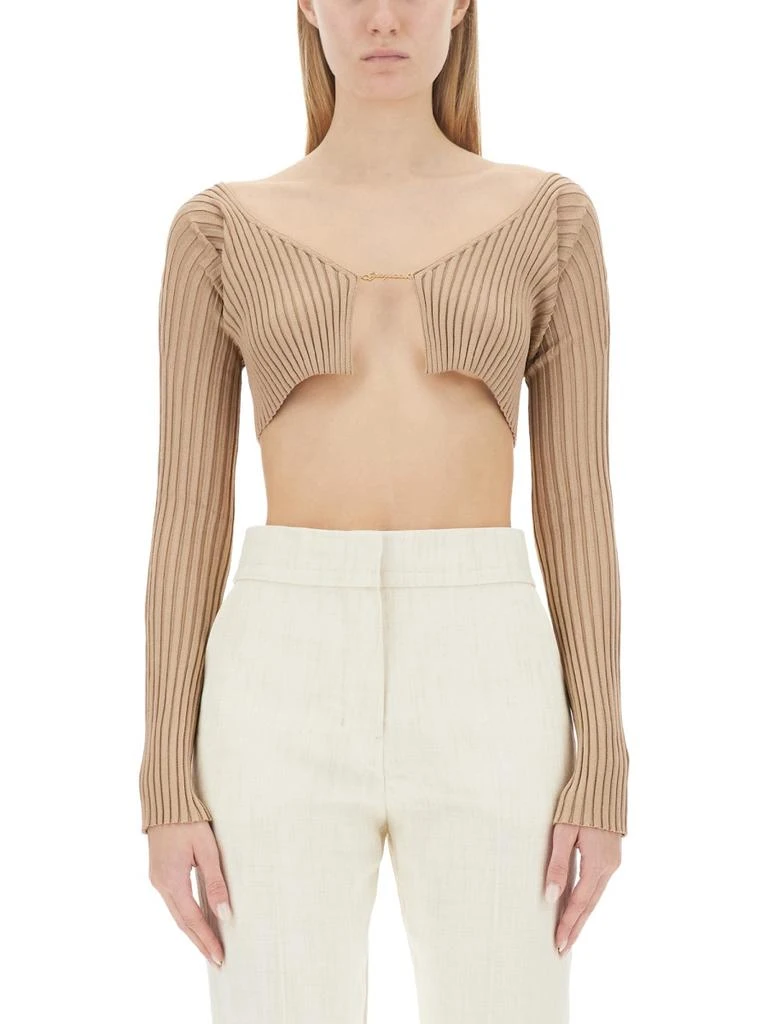 JACQUEMUS LA MAILLE PRALU CARDIGAN 1