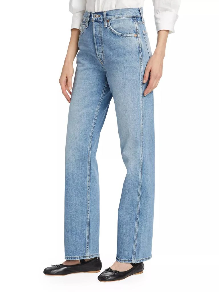 Re/Done 90s High-Rise Rigid Straight Jeans 3