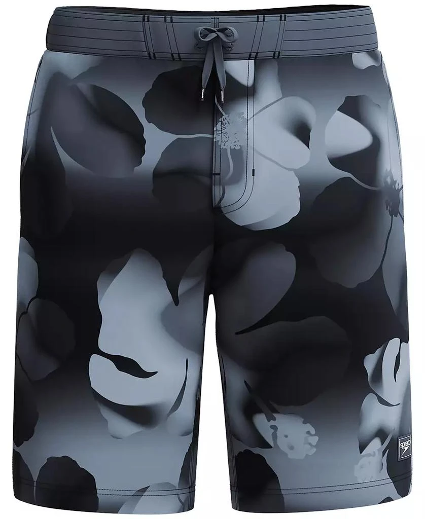 Speedo Men's Bondi Basin Abstract Print Drawstring 9" Boardshorts 6