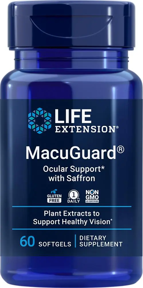Life Extension Life Extension MacuGuard® Ocular Support with Saffron (60 softgels)