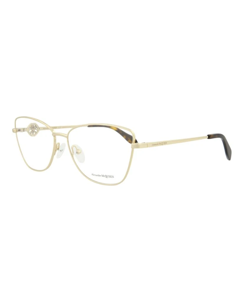 Alexander McQueen Cat Eye-Frame Metal Optical Frames 2