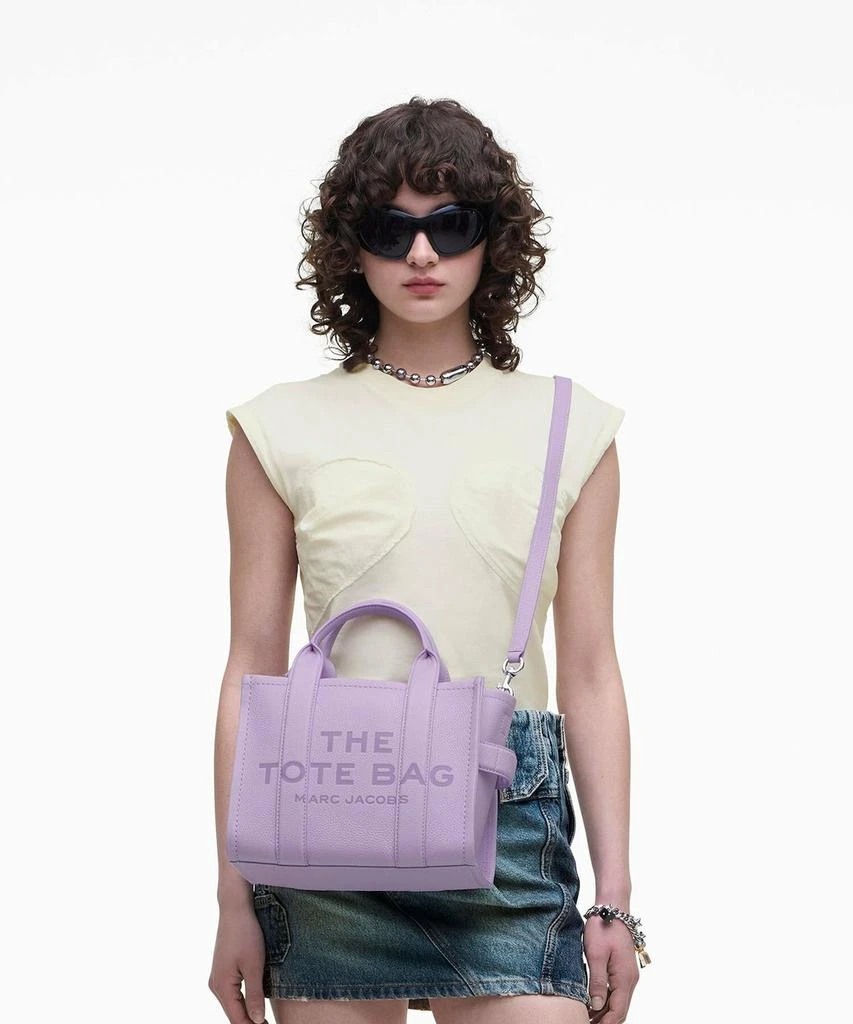 Marc Jacobs LAVENDER PURPLE LEATHER BAG 2