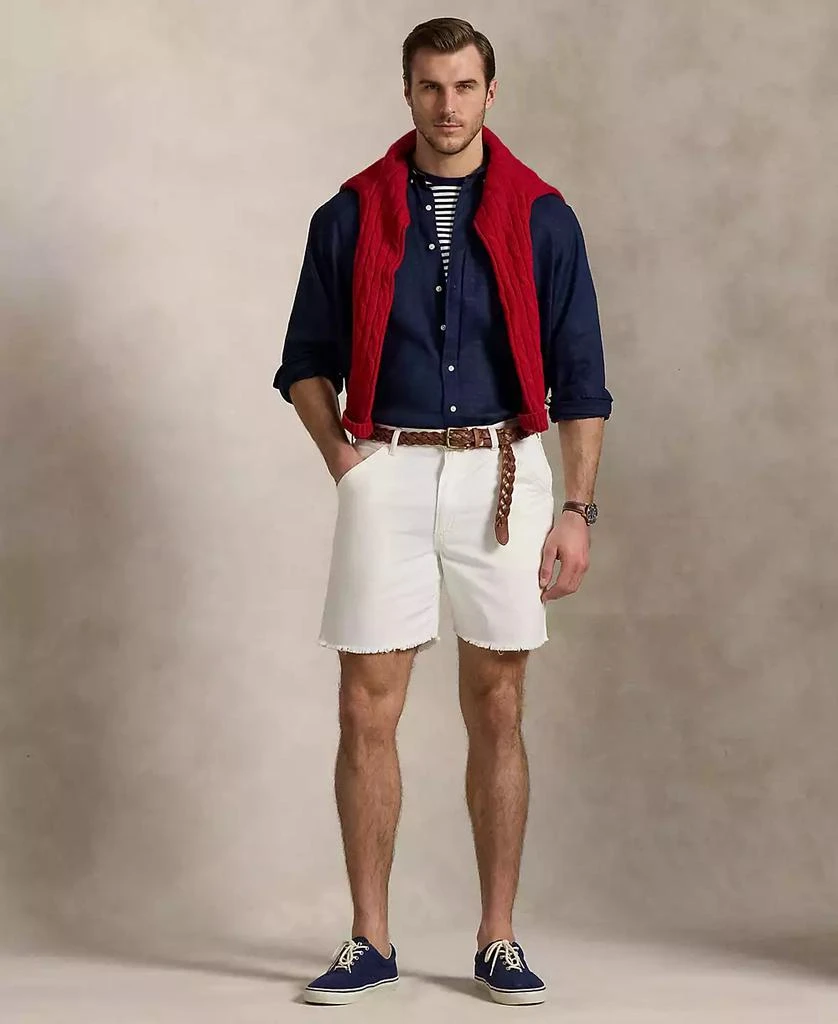Ralph Lauren Men's Big & Tall Linen Shirt 4