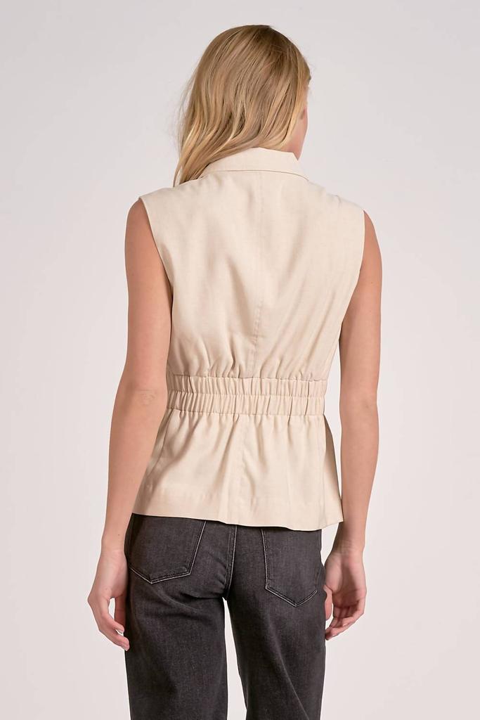 Elan Elan - Cinched Waist Vest