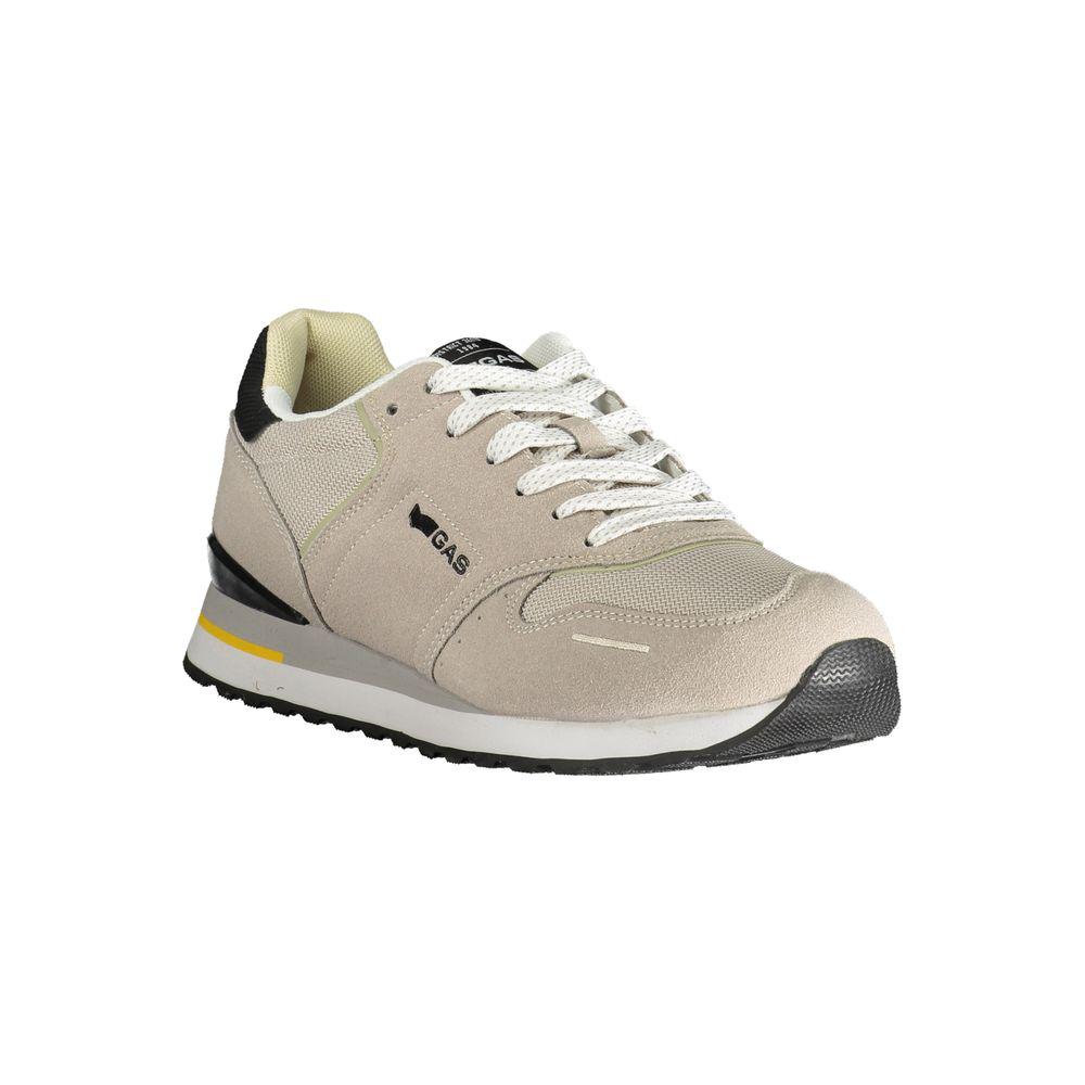 Gas Gas Gray Polyester Men Sneaker