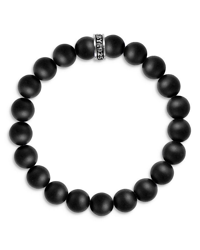 King Baby Black Onyx Beaded Bracelet