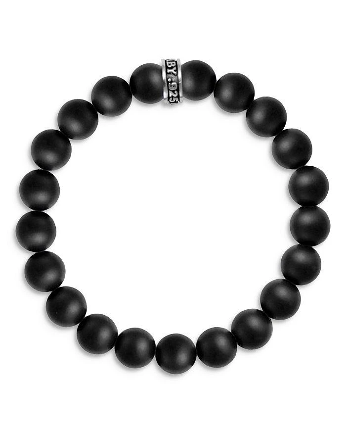 King Baby Black Onyx Beaded Bracelet 1