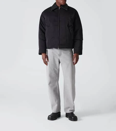 Bottega Veneta Intrecciato leather-trimmed down jacket 2