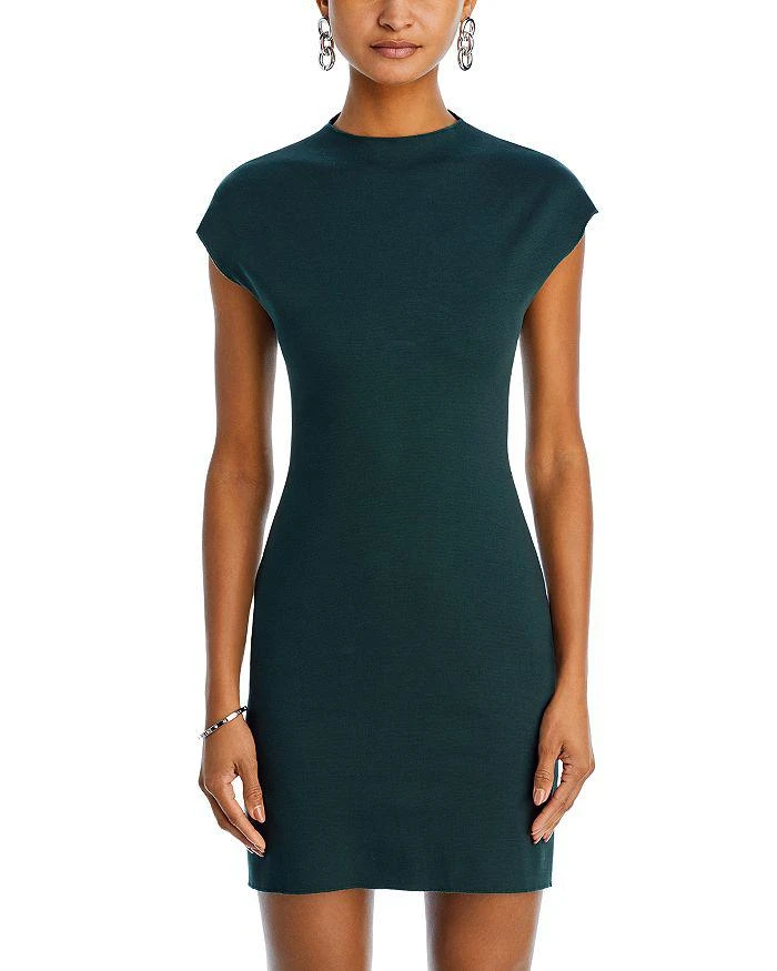 AQUA Ponte Knit Sheath Mini Dress - 100% Exclusive 7