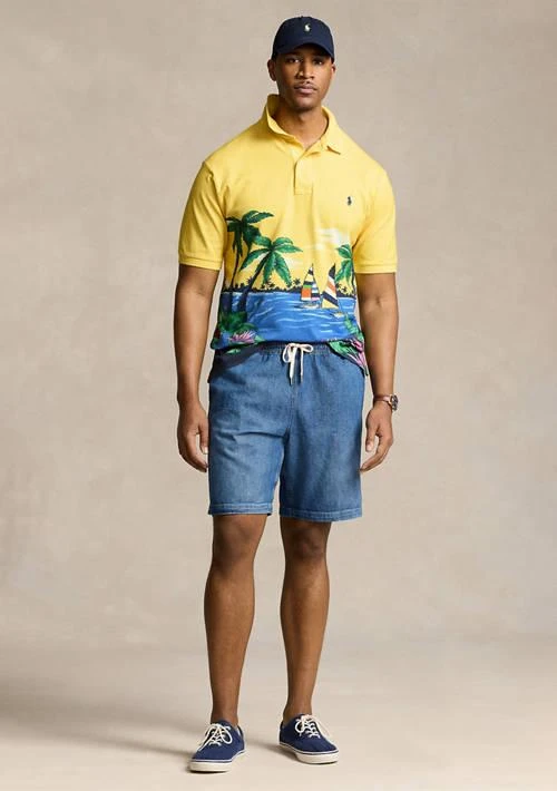 Ralph Lauren Ralph Lauren Big Tall Graphic Mesh Polo Shirt 4