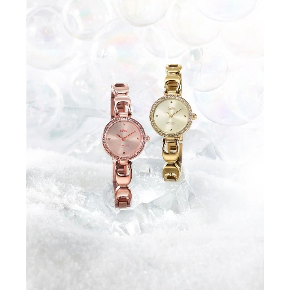 Coach Women's Park Rose Gold-Tone Stainless Steel Bracelet Watch 26mm 2