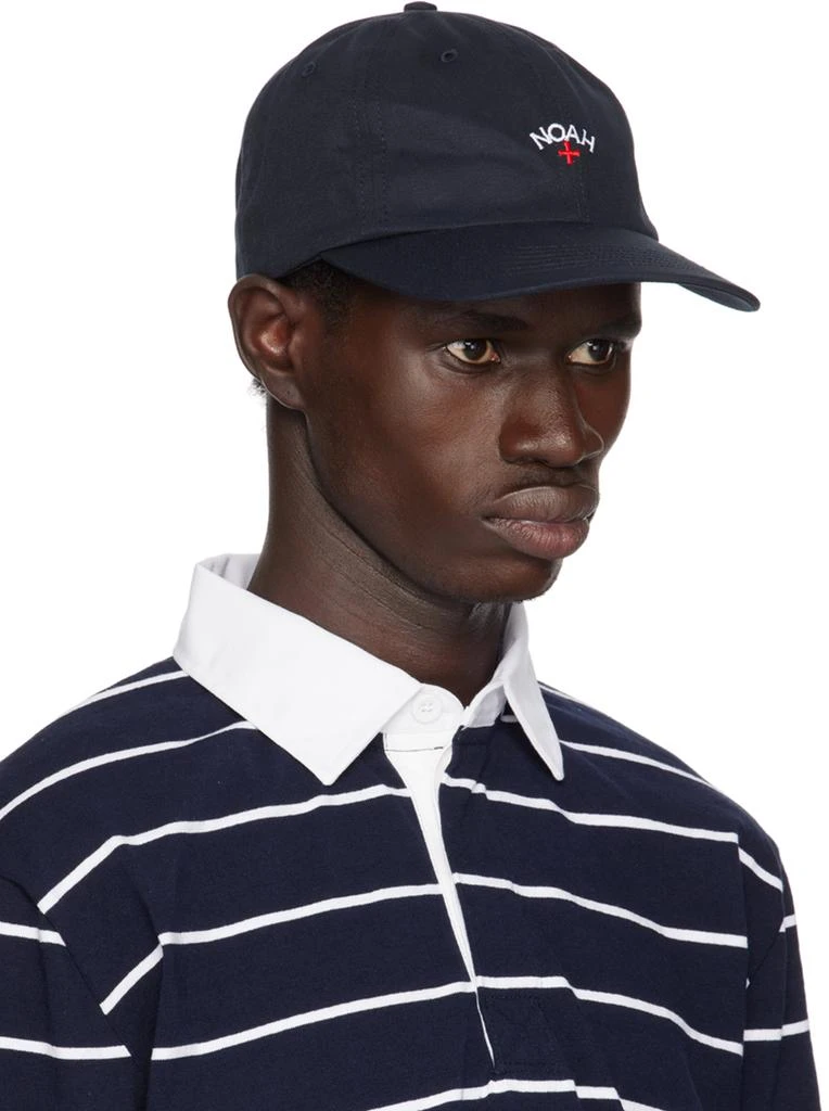 Noah Navy Classic Core Logo 6-Panel Cap 2