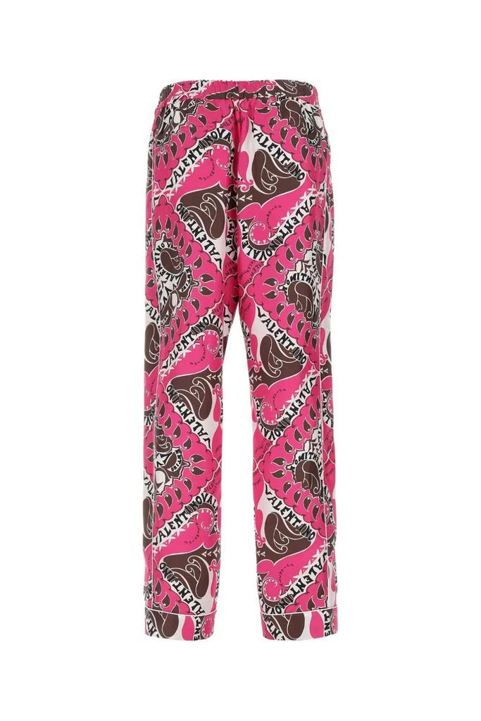 Valentino Valentino Abstract-Printed Straight Leg Pajama Trousers 2