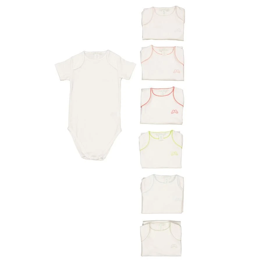 Marie Chantal Infant Set Of 7 Picot Onesies 2