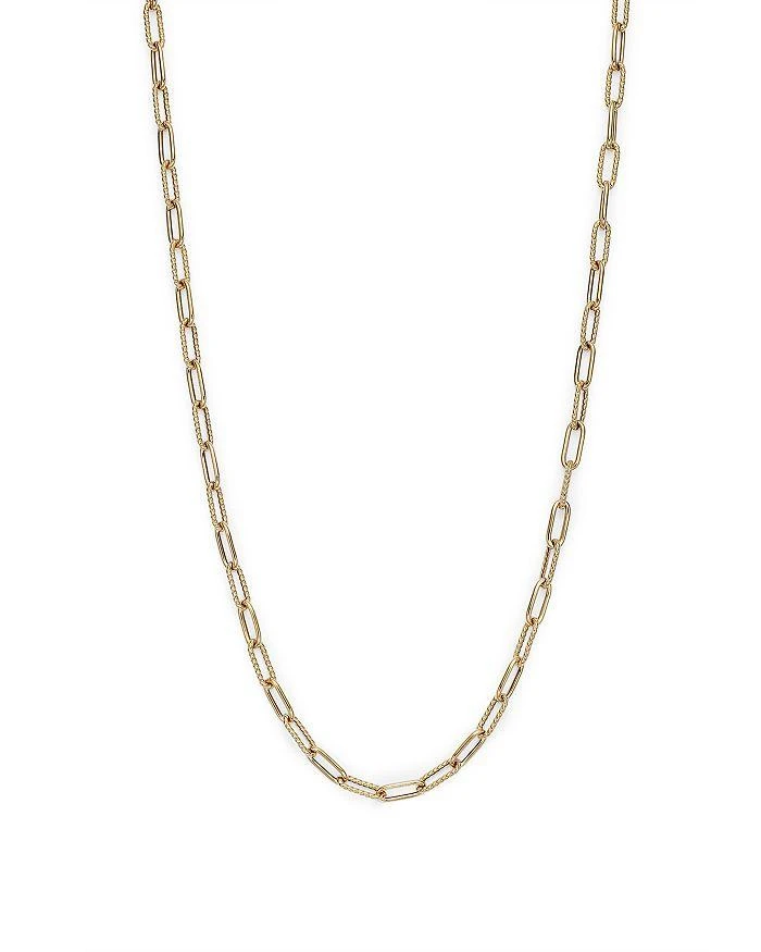 Roberto Coin 18K Yellow Gold Open Link Chain Necklace