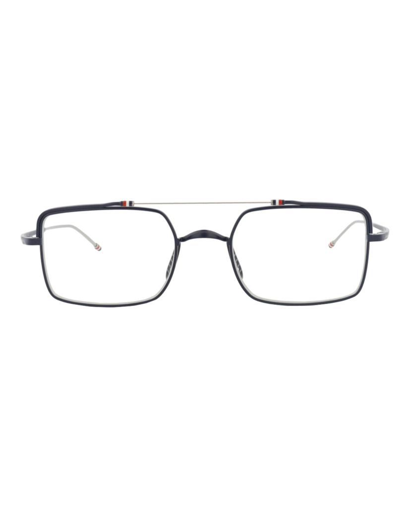 Thom Browne Square-Frame Metal Optical Frames