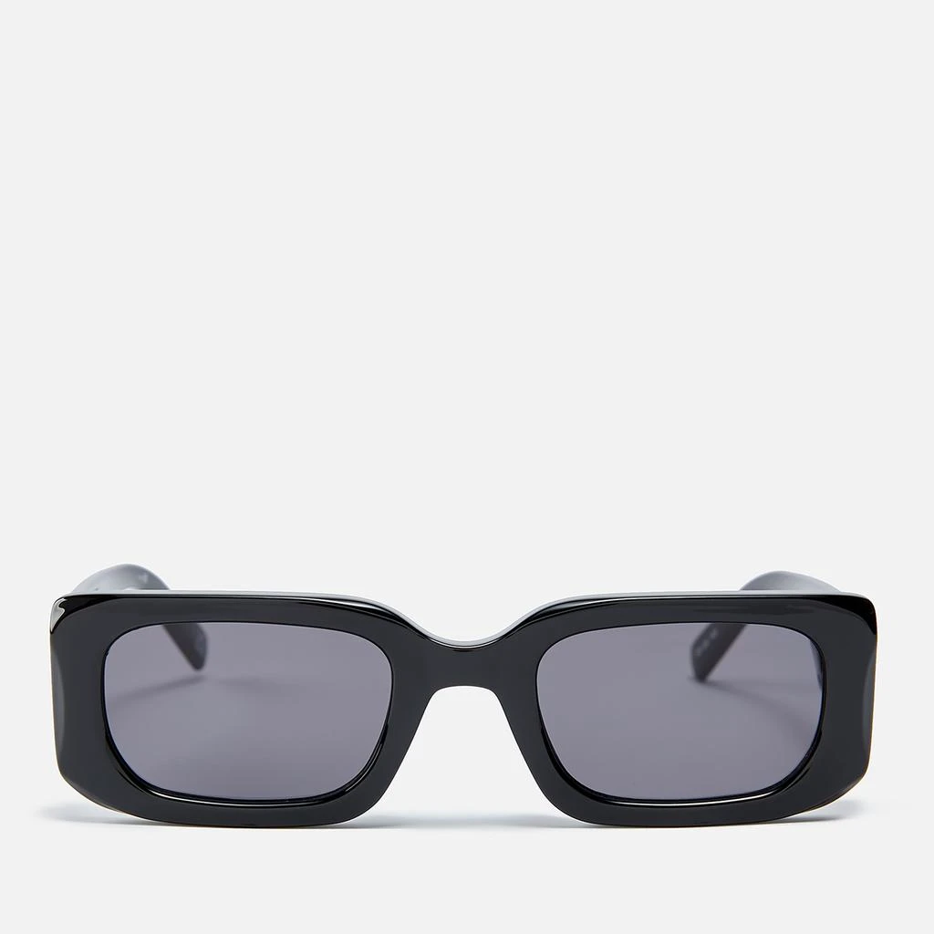 Le Specs Rippled Rebel Acetate Rectangular-Frame Sunglasses 1