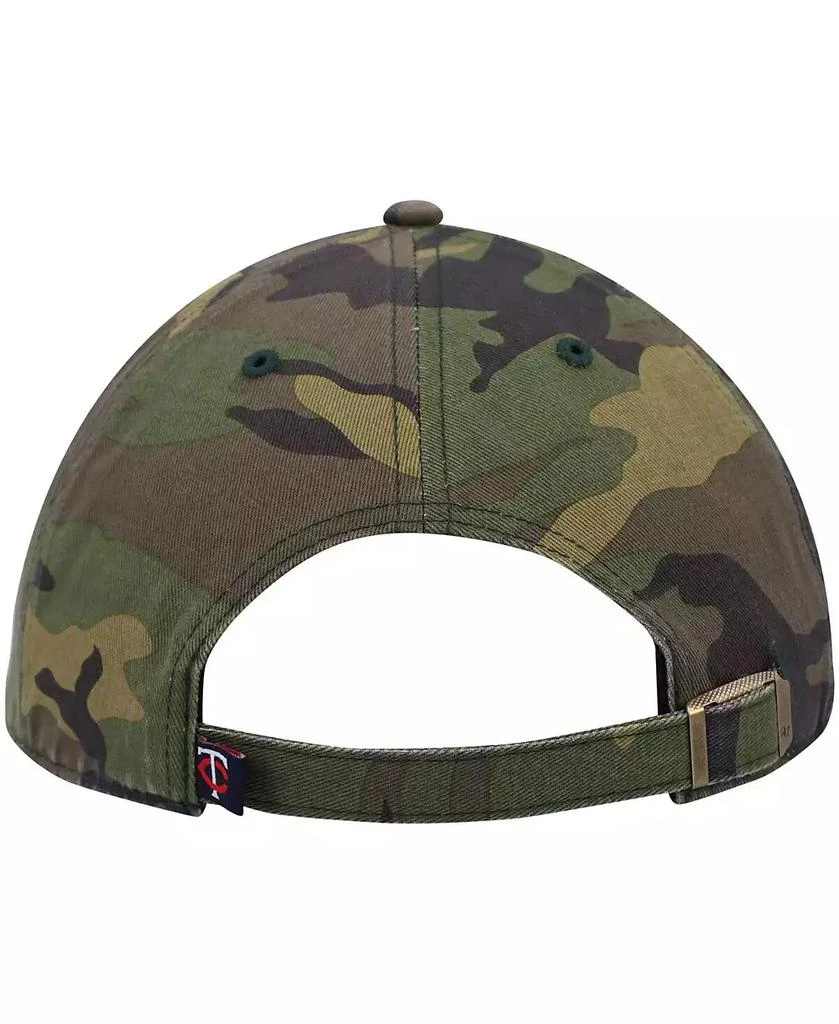 47 Brand Men's '47 Camo Minnesota Twins Clean Up Adjustable Hat 5