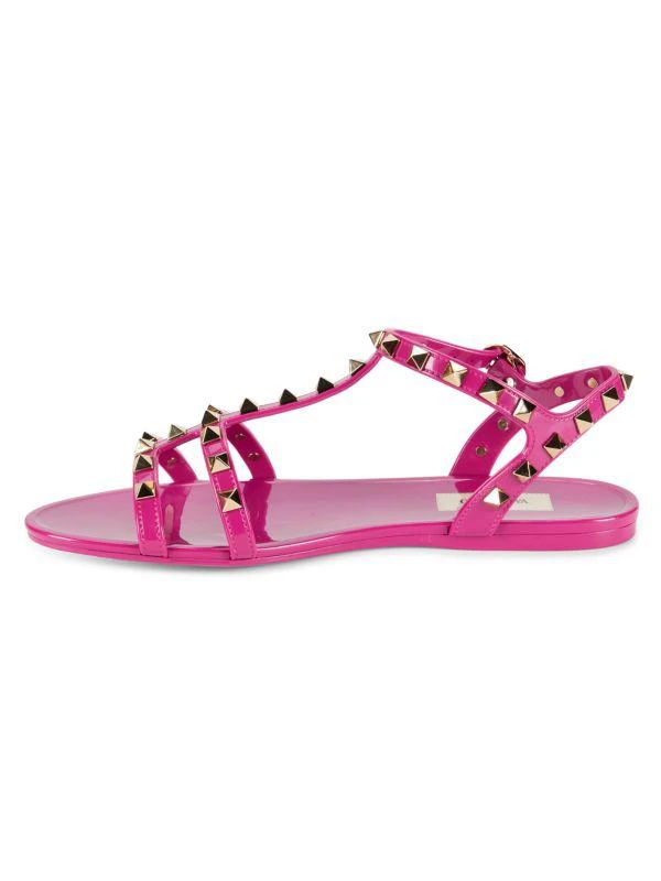 Valentino Rockstud Flat Sandals 4