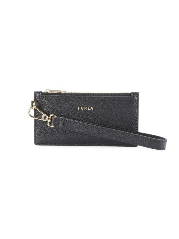 Furla Leather Wristlet Card Holder 1