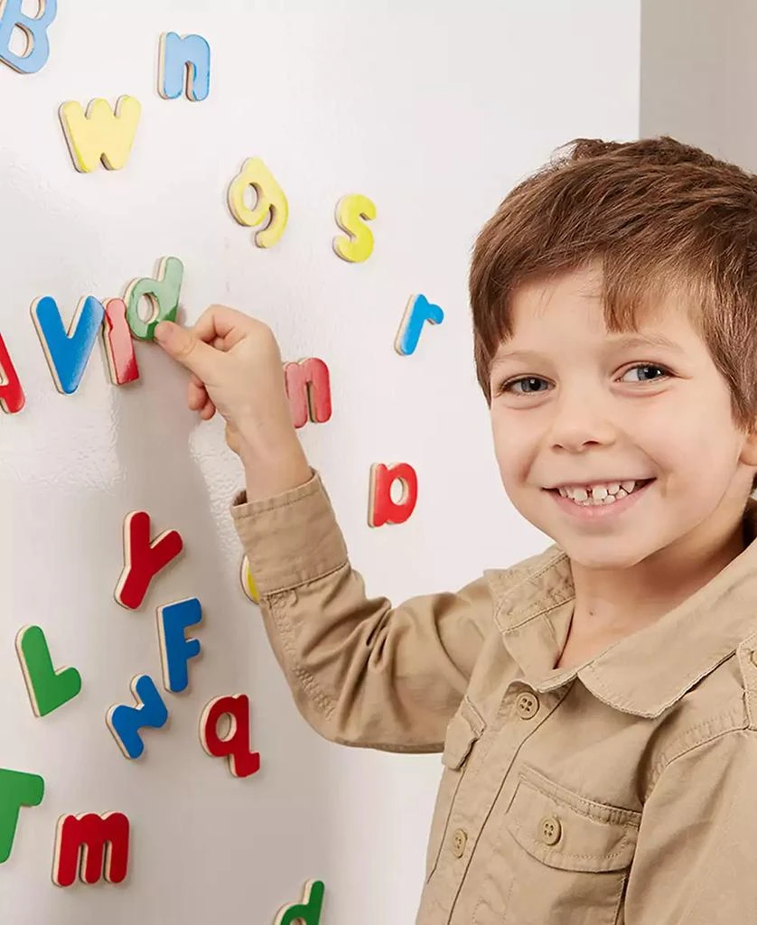 Melissa & Doug Toy, Magnetic Wooden Alphabet 6