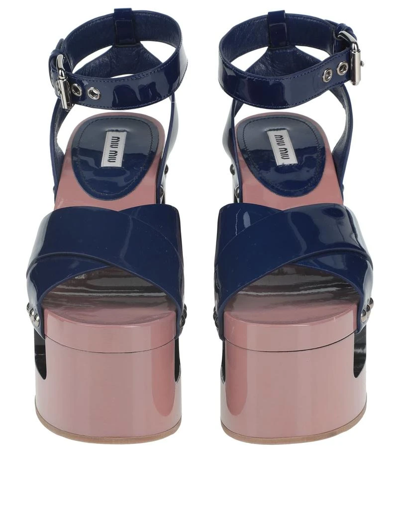 Miu Miu Miu Miu - Sandales - Bright Blue - Femme 3