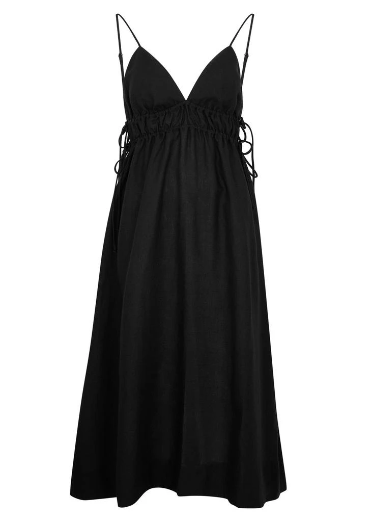 CASA RAKI Rita linen midi dress 1