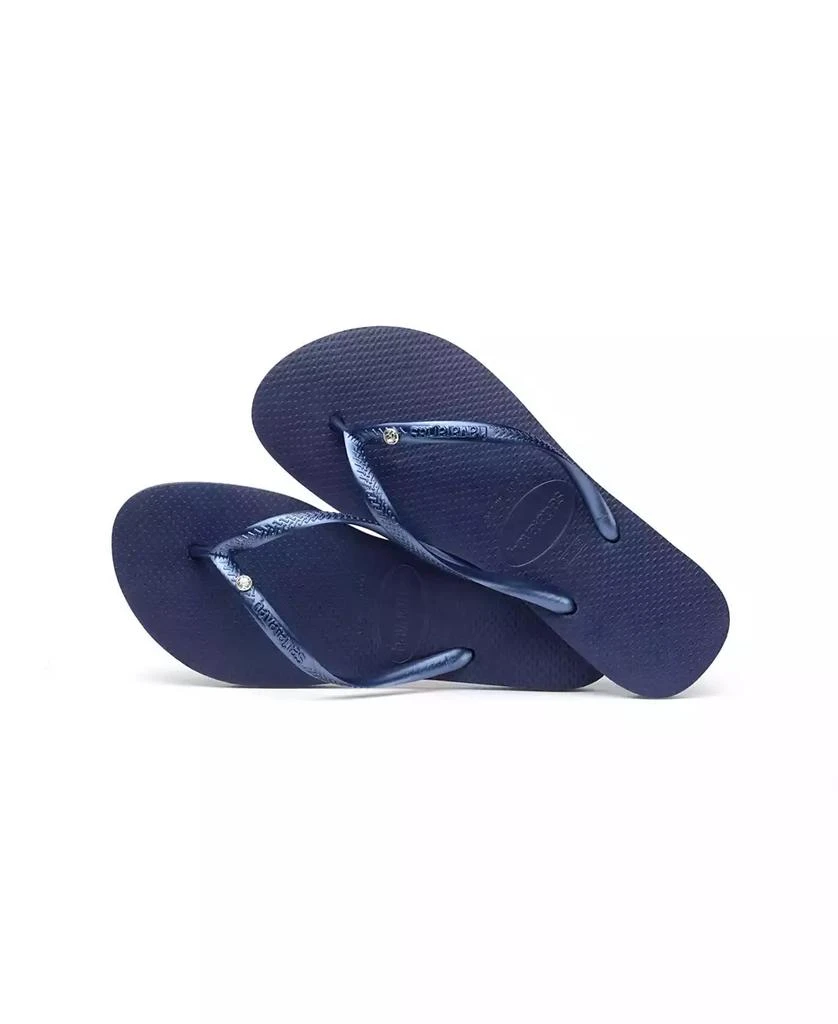 Havaianas Women's Slim Swarovski Crystal II Flip Flop Sandals 4