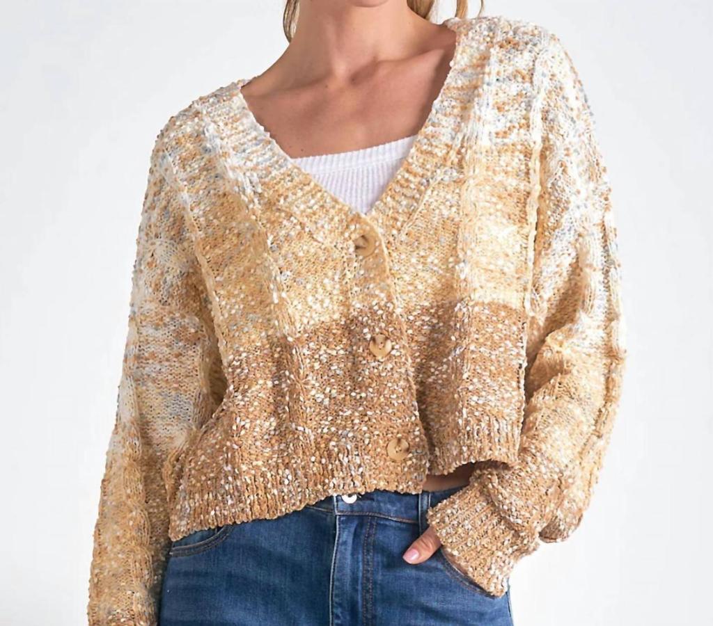 Elan Elan - Ombre Cardigan