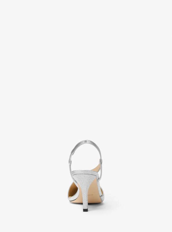 Michael Kors Jaida Glitter Embellished Leather Pump 3