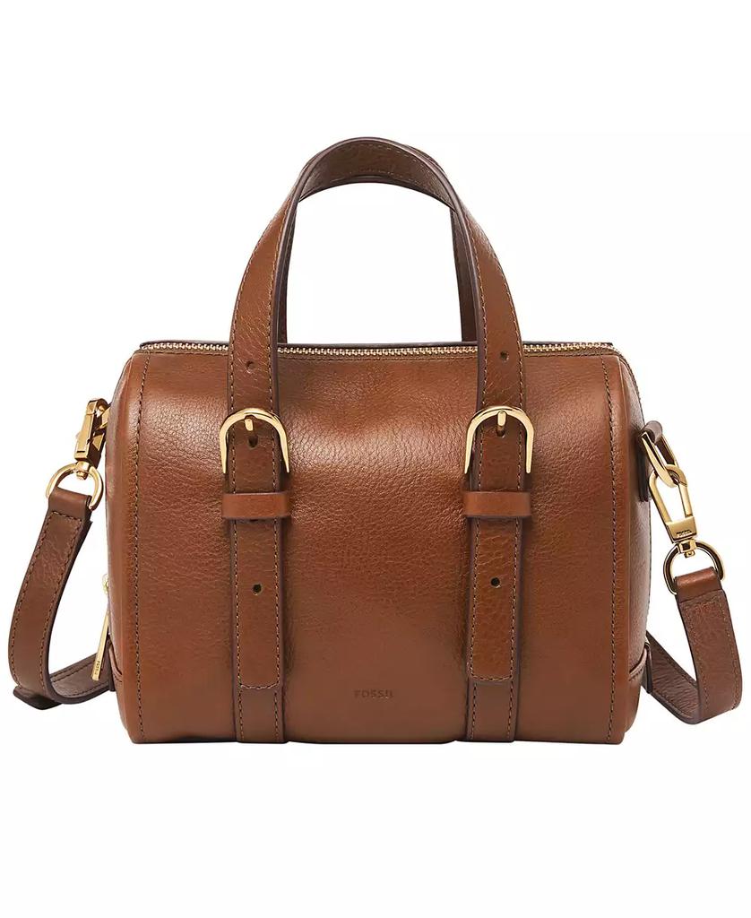 Fossil Carlie Mini Leather Satchel Bag