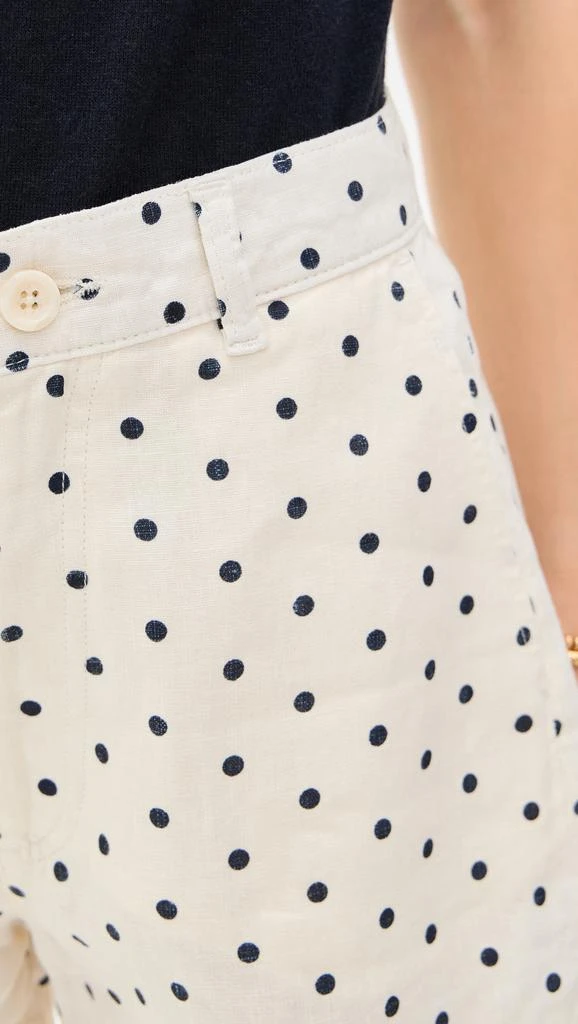 DL1961 Taylor Ultra High Rise Linen Shorts 5