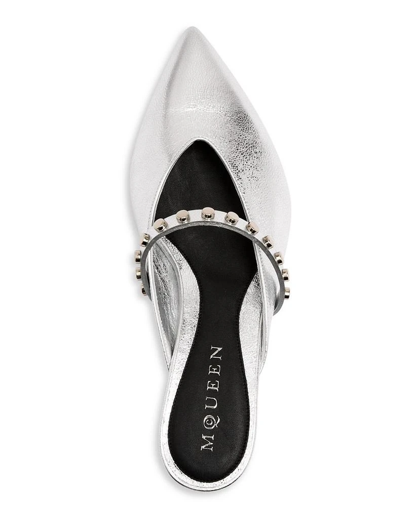 McQueen Women
s Embellished Mules 4