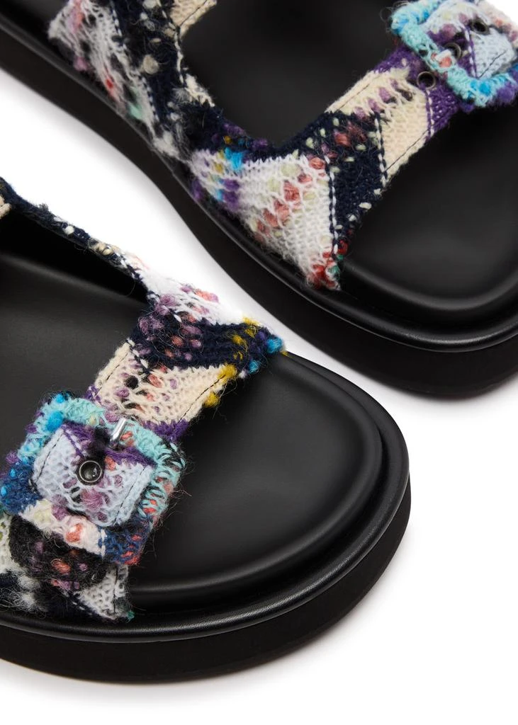 Missoni Clea bouclé knitted sliders  3