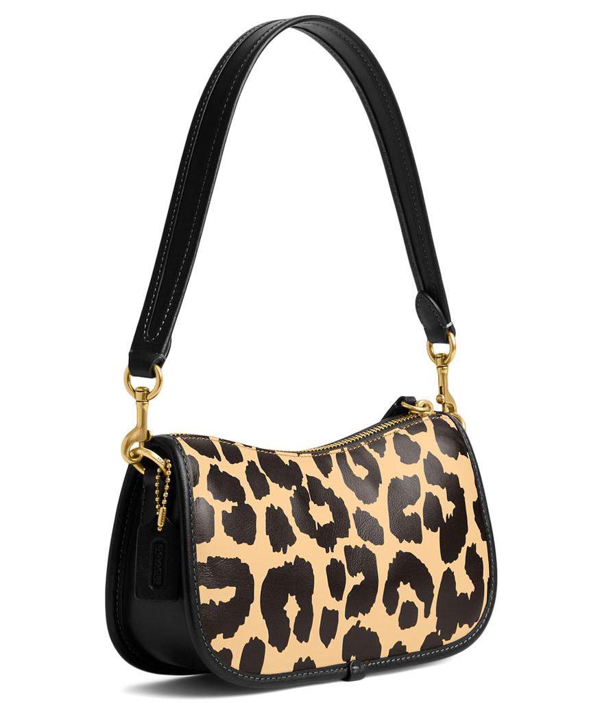 COACH Printed Leather Swinger 20